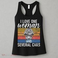 I Love One Woman And Several Cars Muscle Car Women's Tank Top thumb 3