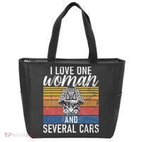 I Love One Woman And Several Cars Muscle Car Tote Bag thumb 0