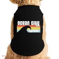 I Love Ocean City Maryland Md Spring Break Beach Ocean Wave Doggie Tank thumb 0