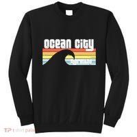 I Love Ocean City Maryland Md Spring Break Beach Ocean Wave Sweatshirt thumb 0
