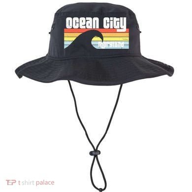 I Love Ocean City Maryland Md Spring Break Beach Ocean Wave Bucket Hat