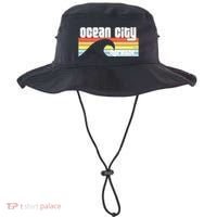 I Love Ocean City Maryland Md Spring Break Beach Ocean Wave Bucket Hat thumb 0