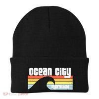 I Love Ocean City Maryland Md Spring Break Beach Ocean Wave Beanie thumb 0