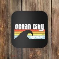 I Love Ocean City Maryland Md Spring Break Beach Ocean Wave Coaster thumb 0