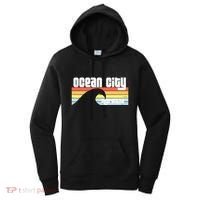 I Love Ocean City Maryland Md Spring Break Beach Ocean Wave Women's Hoodie thumb 0