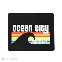I Love Ocean City Maryland Md Spring Break Beach Ocean Wave Mousepad thumb 0