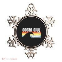 I Love Ocean City Maryland Md Spring Break Beach Ocean Wave Ornament thumb 0