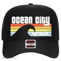 I Love Ocean City Maryland Md Spring Break Beach Ocean Wave Hat thumb 0