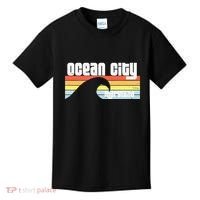 I Love Ocean City Maryland Md Spring Break Beach Ocean Wave Kids T-Shirt thumb 0
