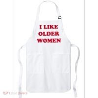 I Like Older Women Apron thumb 0