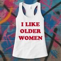 I Like Older Women Women's Tank Top thumb 3