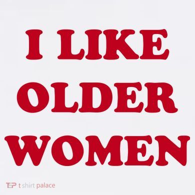 I Like Older Women Women's Crop Top Tee