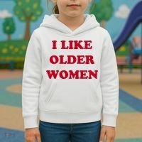 I Like Older Women Kids Hoodie thumb 3