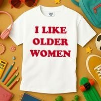 I Like Older Women Kids T-Shirt thumb 3