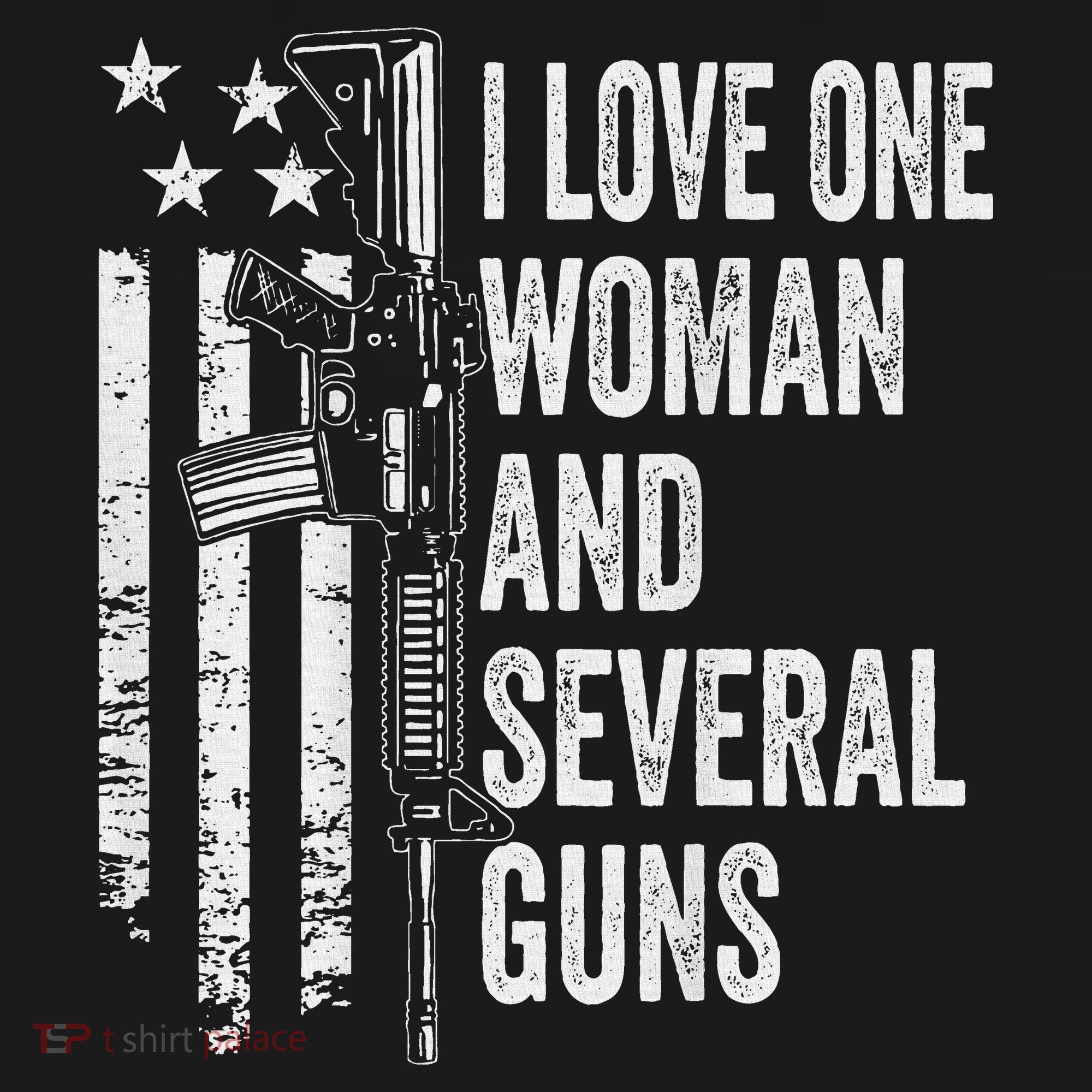 I Love One Woman And Several Guns Husband Gun Women's Hoodie