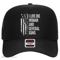 I Love One Woman And Several Guns Husband Gun Hat thumb 0