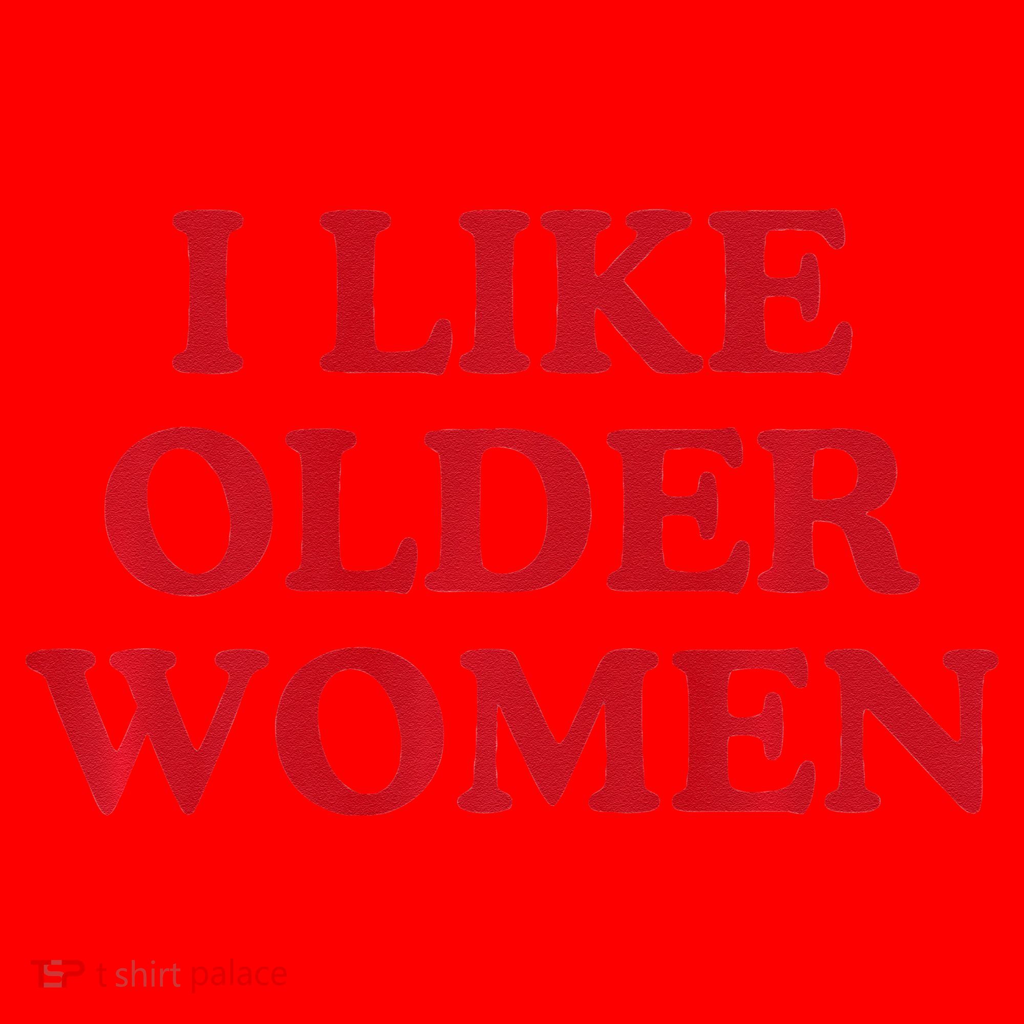 I Like Older Women Heart Hot Moms Santa Hat