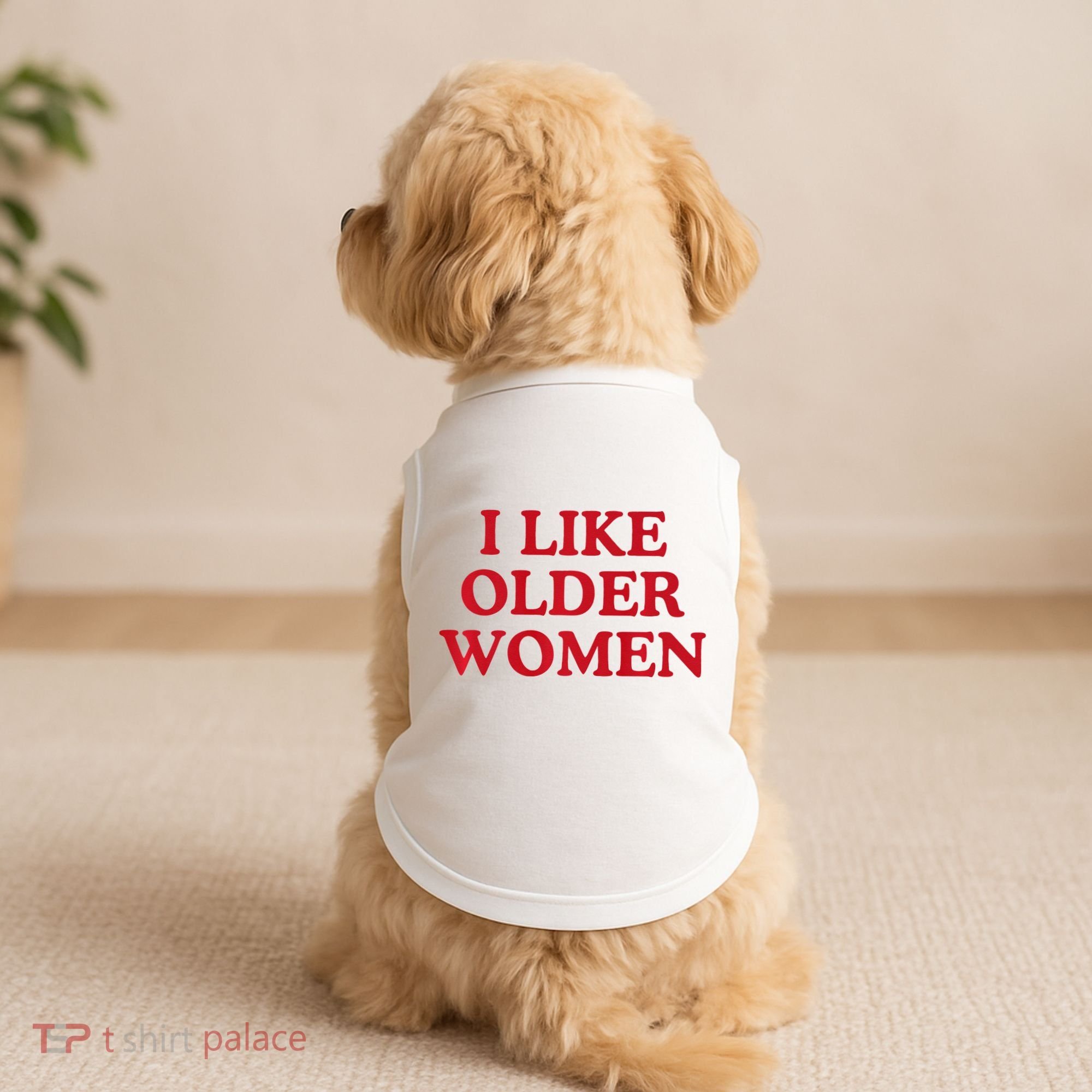I Like Older Women Heart Hot Moms Doggie Tank