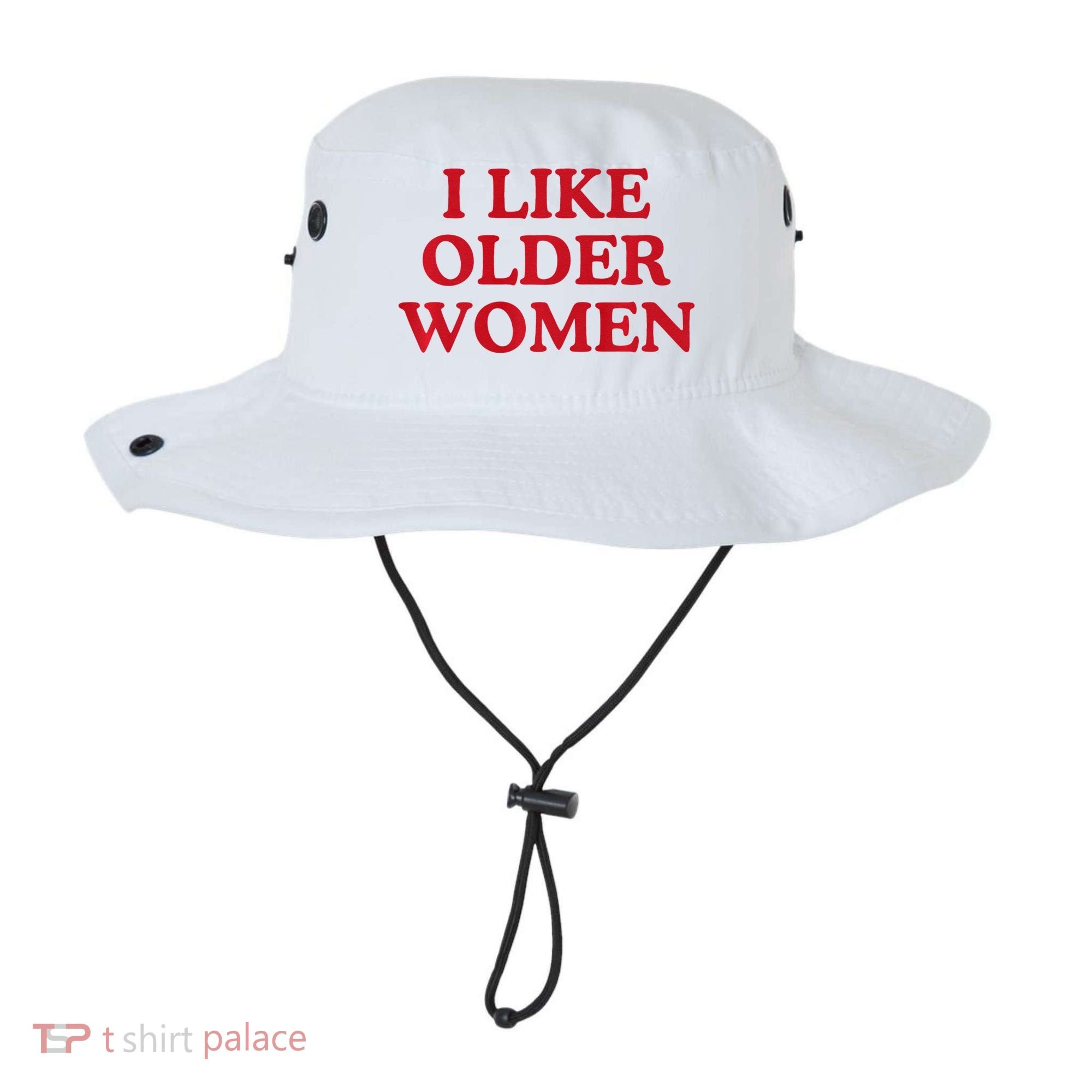 I Like Older Women Heart Hot Moms Bucket Hat
