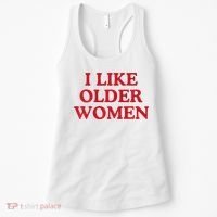I Like Older Women Heart Hot Moms Women's Tank Top thumb 0