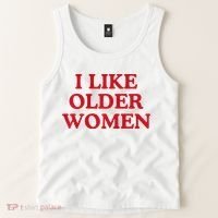 I Like Older Women Heart Hot Moms Tank Top thumb 2