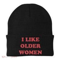 I Like Older Women Apparel Beanie thumb 0