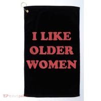 I Like Older Women Apparel Golf Towel thumb 0