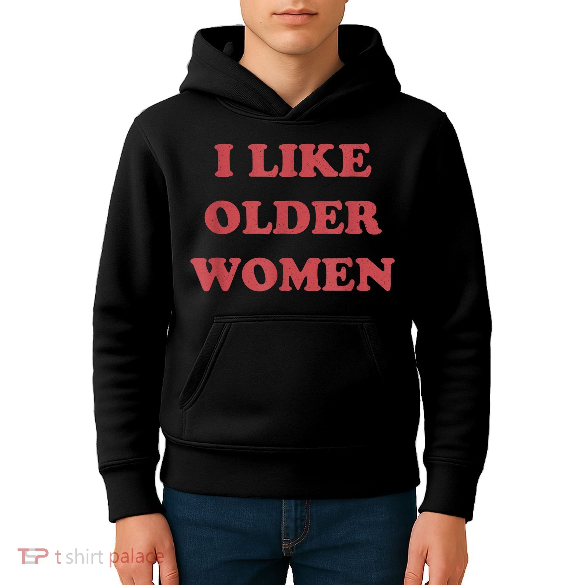 I Like Older Women Apparel Kids Hoodie