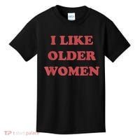 I Like Older Women Apparel Kids T-Shirt thumb 0