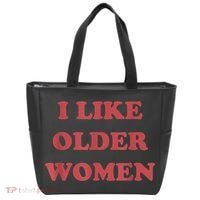 I Like Older Women Apparel Tote Bag thumb 0