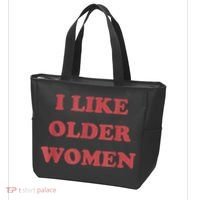 I Like Older Women Apparel Tote Bag thumb 3