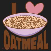 I Love Oatmeal Women's Sweatshirt thumb 2