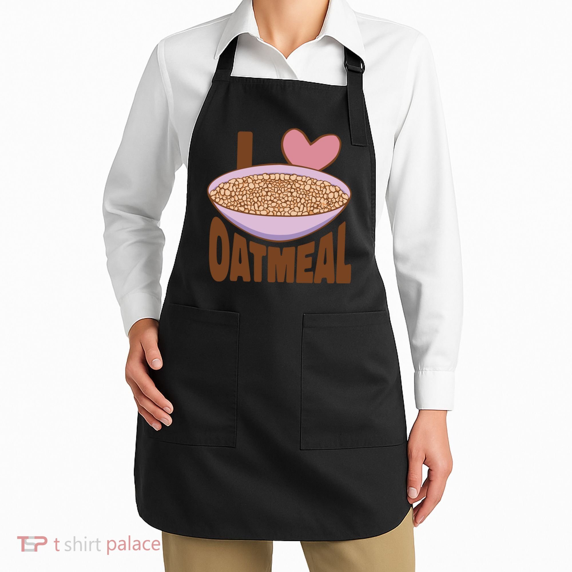 I Love Oatmeal Apron