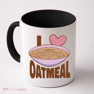 I Love Oatmeal Coffee Mug
