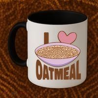 I Love Oatmeal Coffee Mug thumb 2
