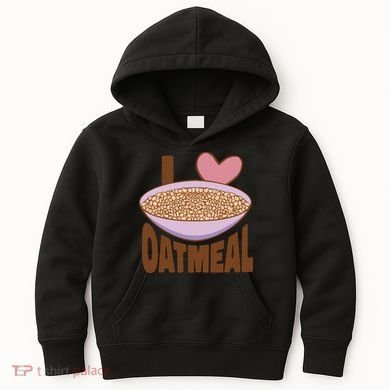 I Love Oatmeal Kids Hoodie