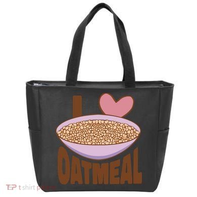 I Love Oatmeal Tote Bag