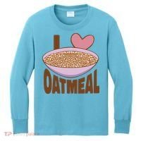 I Love Oatmeal Kids Long Sleeve Shirt thumb 0