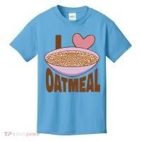 I Love Oatmeal Kids T-Shirt thumb 0