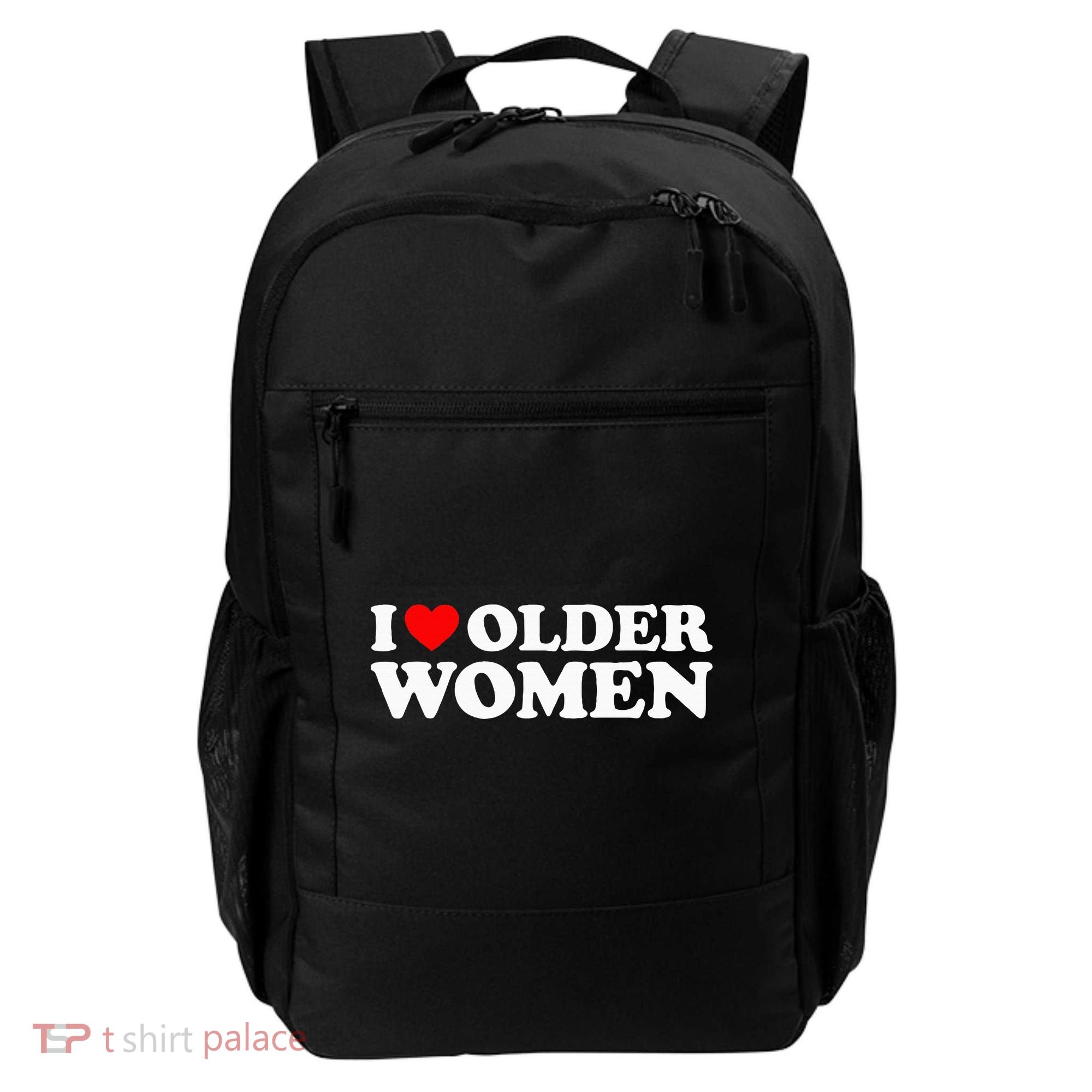 I Love Older Women Backpack