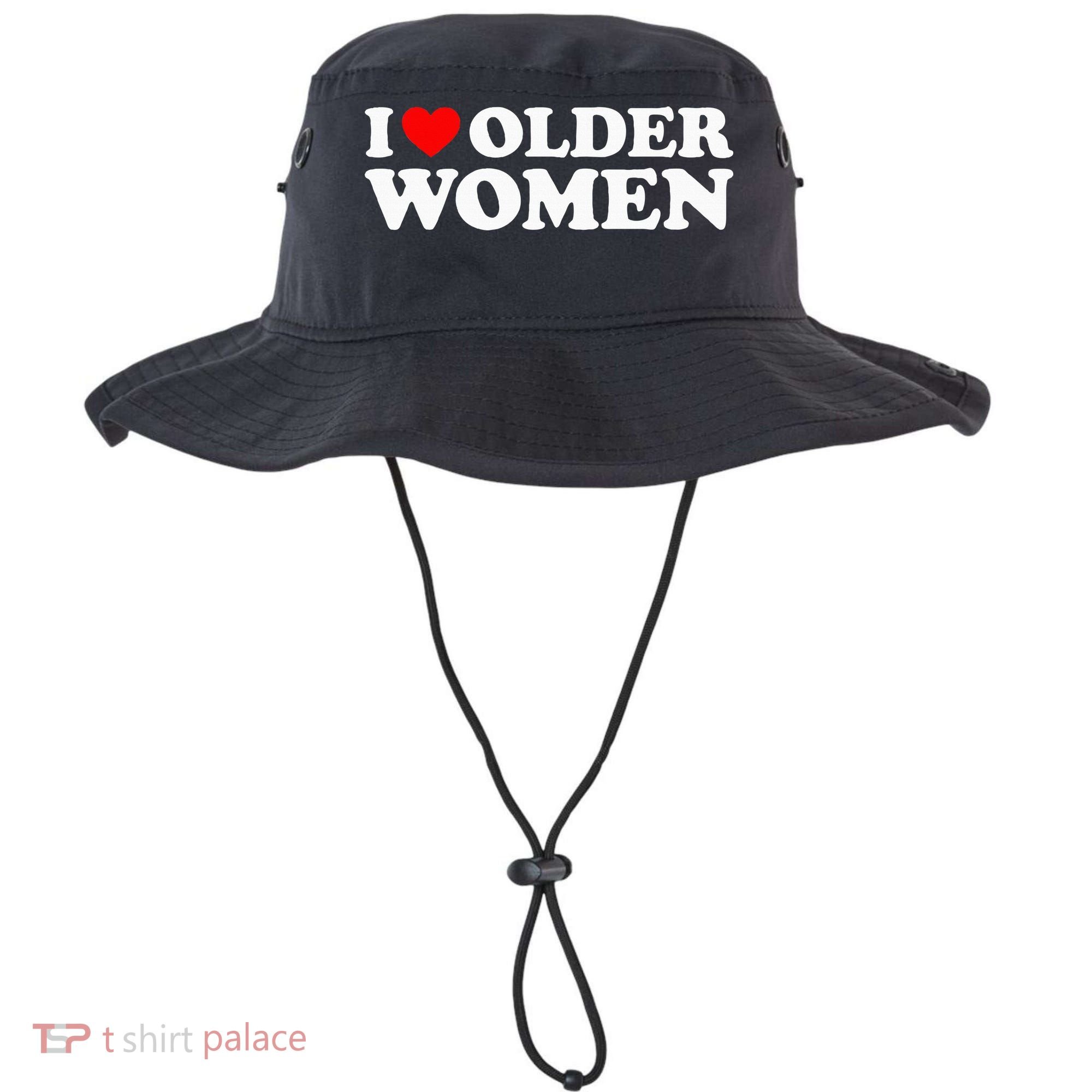 I Love Older Women Bucket Hat