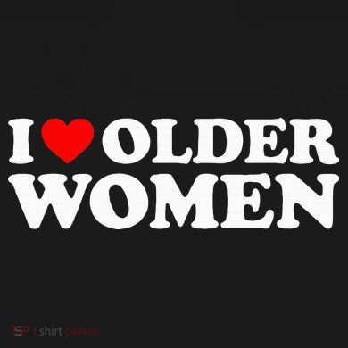 I Love Older Women Tote Bag