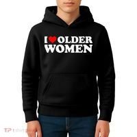 I Love Older Women Kids Hoodie thumb 4