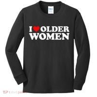 I Love Older Women Kids Long Sleeve Shirt thumb 0
