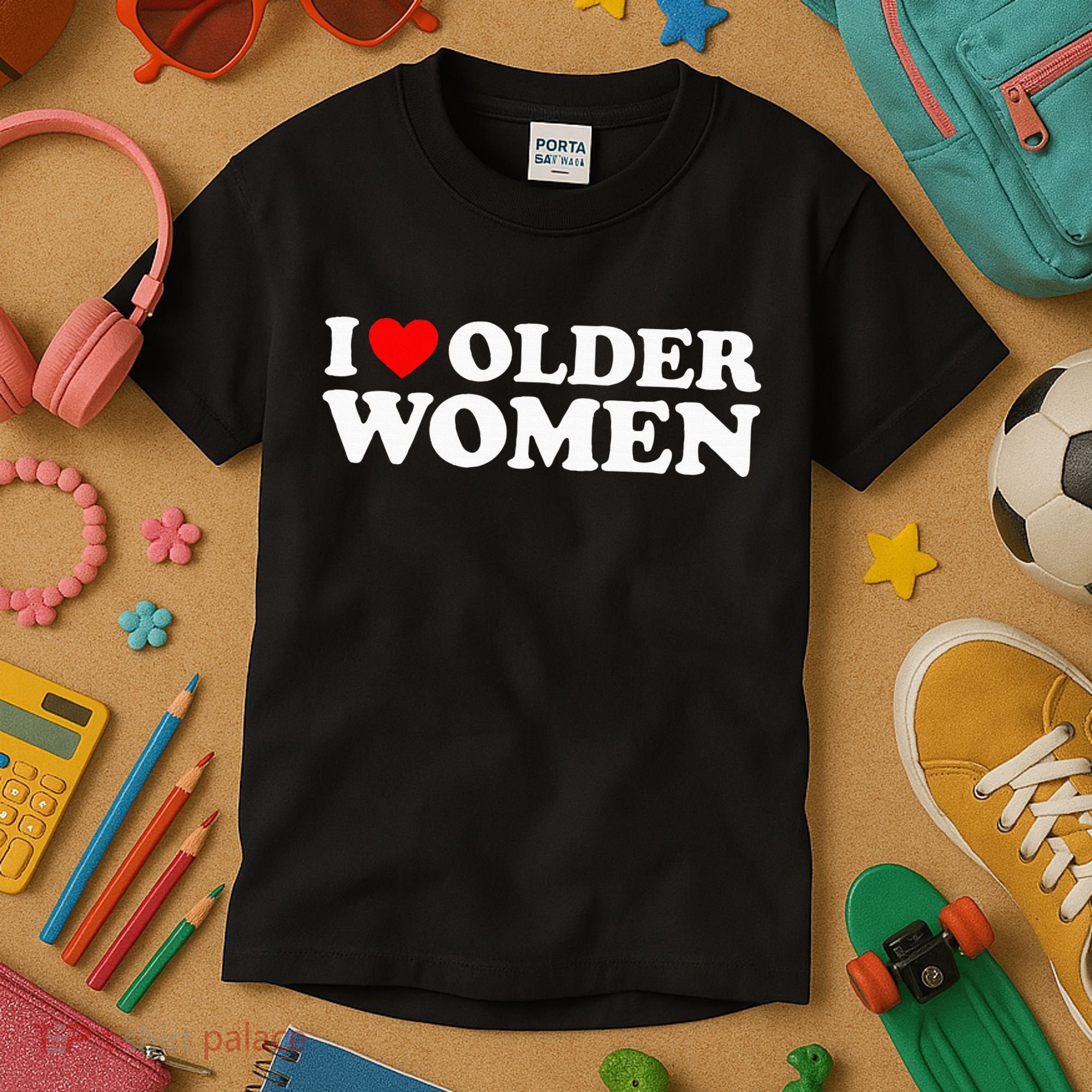 I Love Older Women Kids T-Shirt