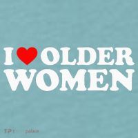 I Love Older Women Sueded Cloud Jersey T-Shirt thumb 2