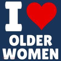 I Love Older Women I Heart Older Women Funny Sarcastic Humor T-Shirt thumb 7