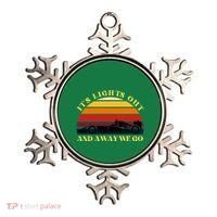 Its Lights Out And Away We Go Retro Sunset Formula Racing Ornament thumb 0