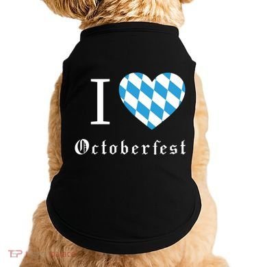I Love Octoberfest Doggie Tank
