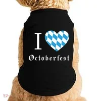 I Love Octoberfest Doggie Tank thumb 0
